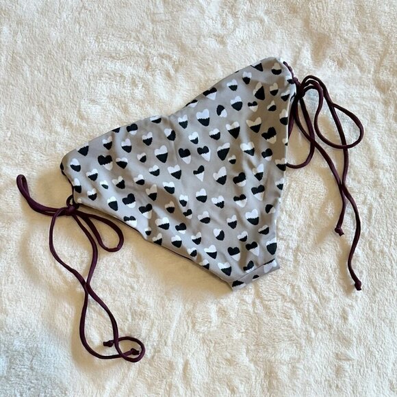 NWT Tavik Bebe Hearts Full Coverage Bikini Bottom  - Extra Small - Picture 6 of 6